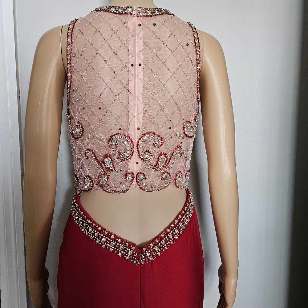 Red Evening Gown - Picture 6 of 7